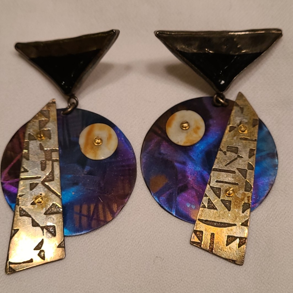 Modern Art Earrings